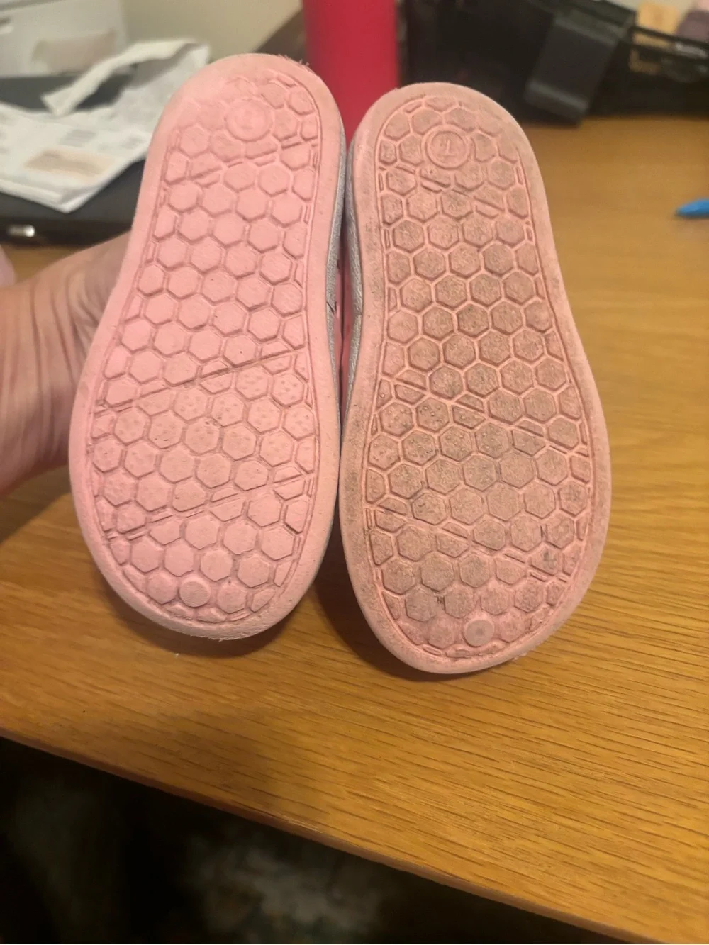 Cat & Jack Pink Perforated Slip-On Sneakers